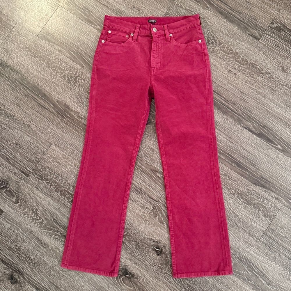J. Crew Corduroy Straight Leg Pants New